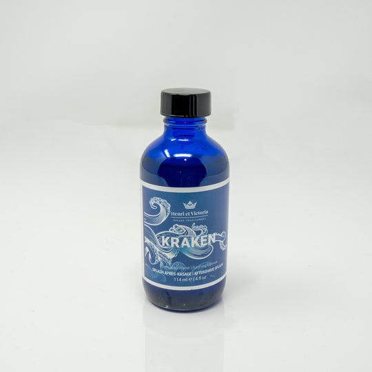 Henri et Victoria Kraken After Shave Splash for Men - Soothing Post-Shave Balm with Natural Ingredients - Perfect for Sensitive Skin & Daily Grooming Routine