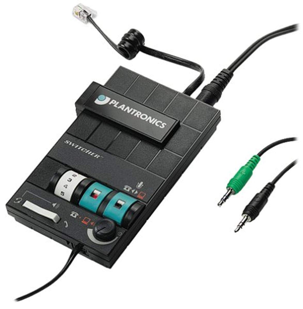Poly MX-10 Professional Multimedia Headset Switcher & Amplifier - Perfect for Call Centers, Gaming, and Office Communication