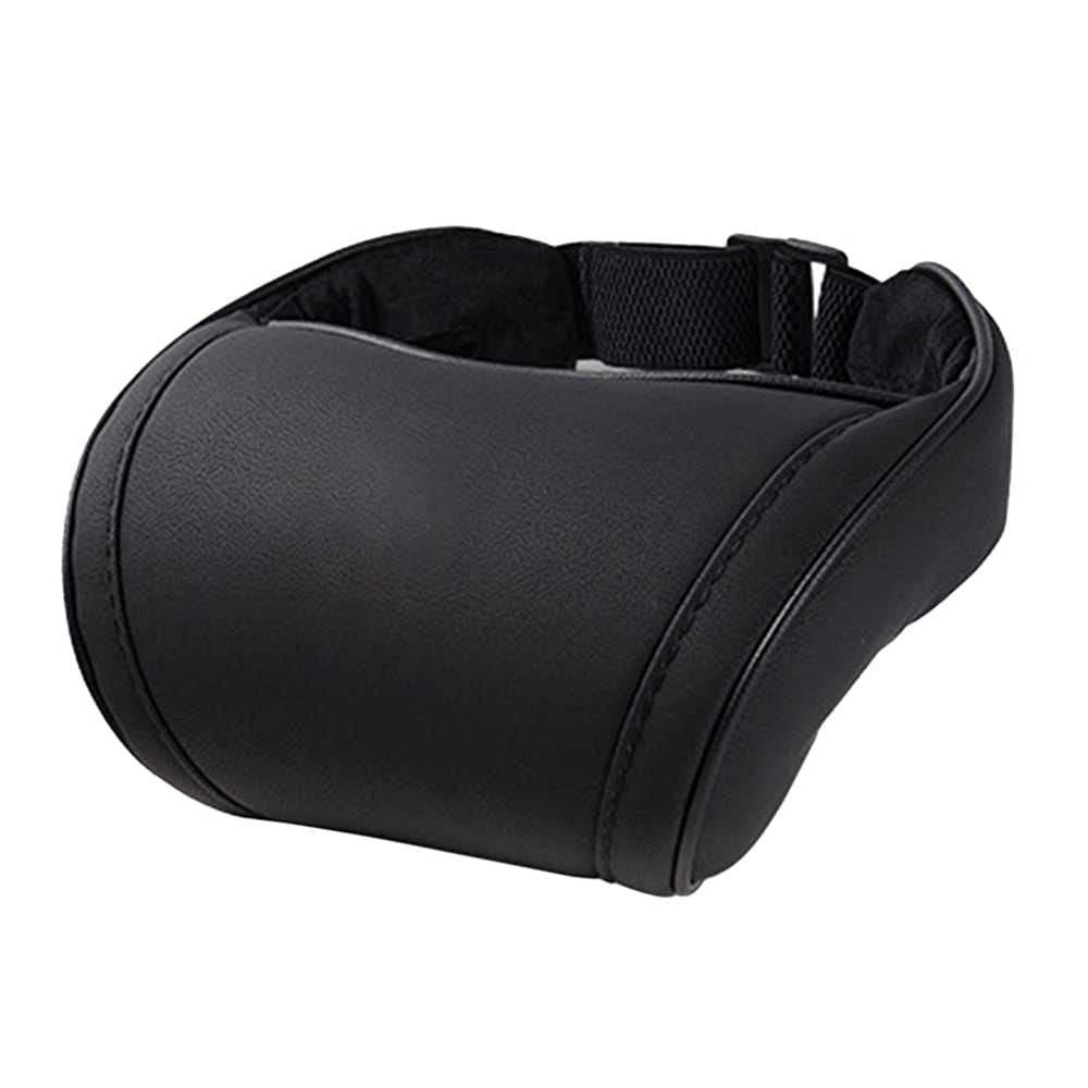 Adjustable Car Headrest Neck Support Pillow - Comfortable Travel & Road Trip Accessory for Long Drives & Commuting