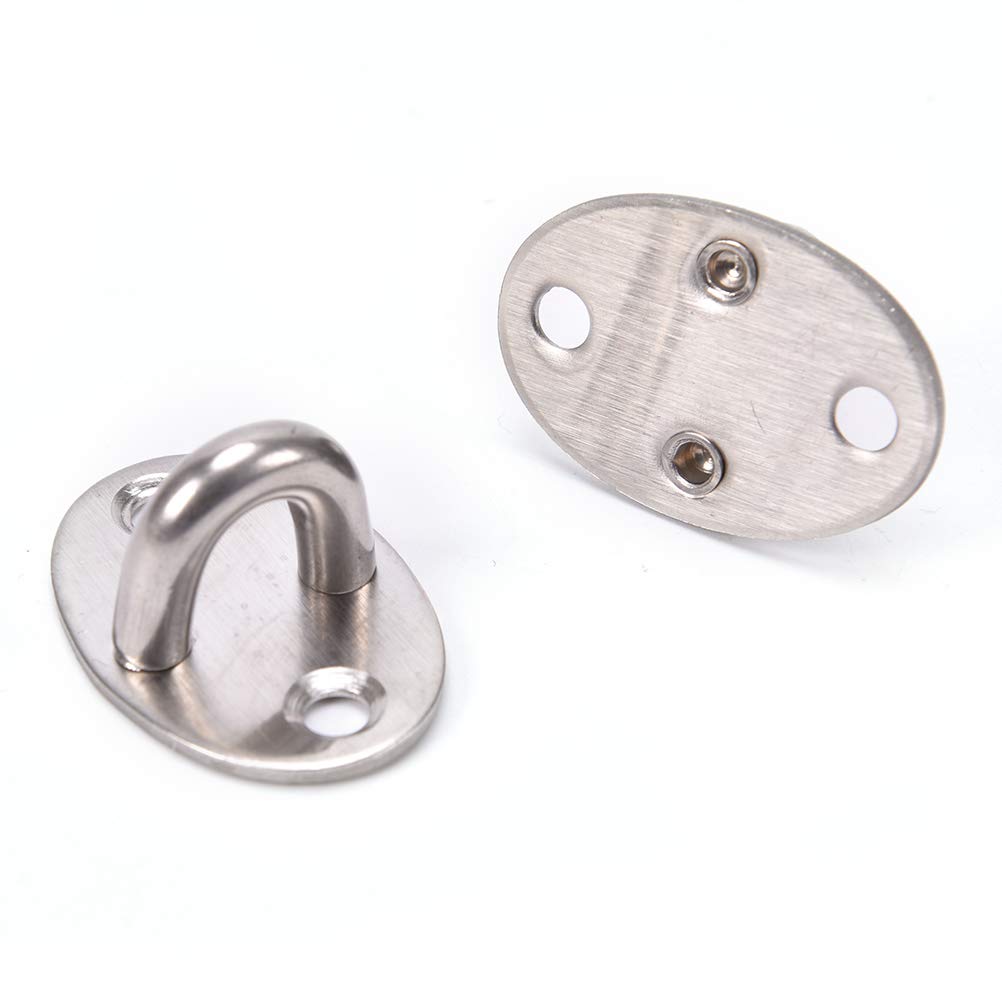 Heavy Duty Stainless Steel Cabin Hook - 14 Inch Solid Thickened Lock Hook and Eye Latch for Doors, Windows, Bathrooms | Secure Sliding Doors, Screen Doors & Cabinets