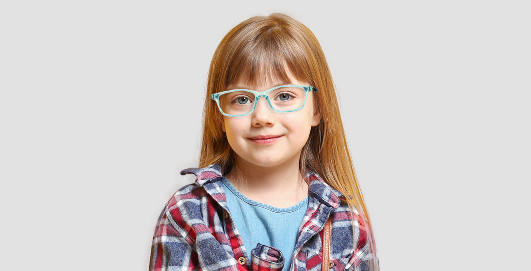 Kids Plastic Eyeglasses - Safe & Durable for Children | Bambino 11 | Perfect for School, Reading & Costume Play