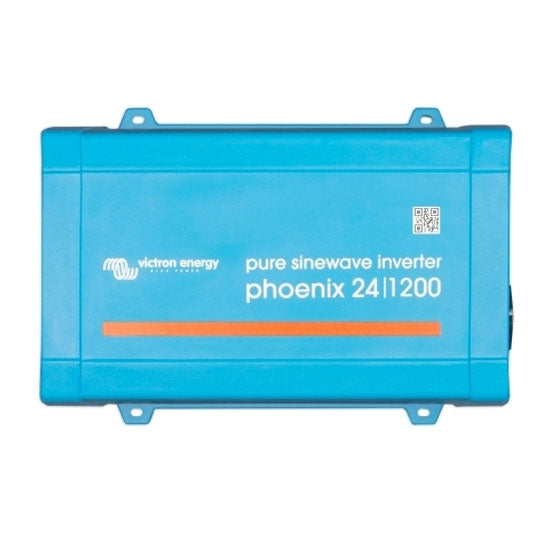 Victron Energy Phoenix Inverter 24V 1200W 230V Pure Sine Wave Power Inverter with VE.Direct Port - Perfect for RVs, Boats, Off-Grid Solar Systems and Emergency Backup Power