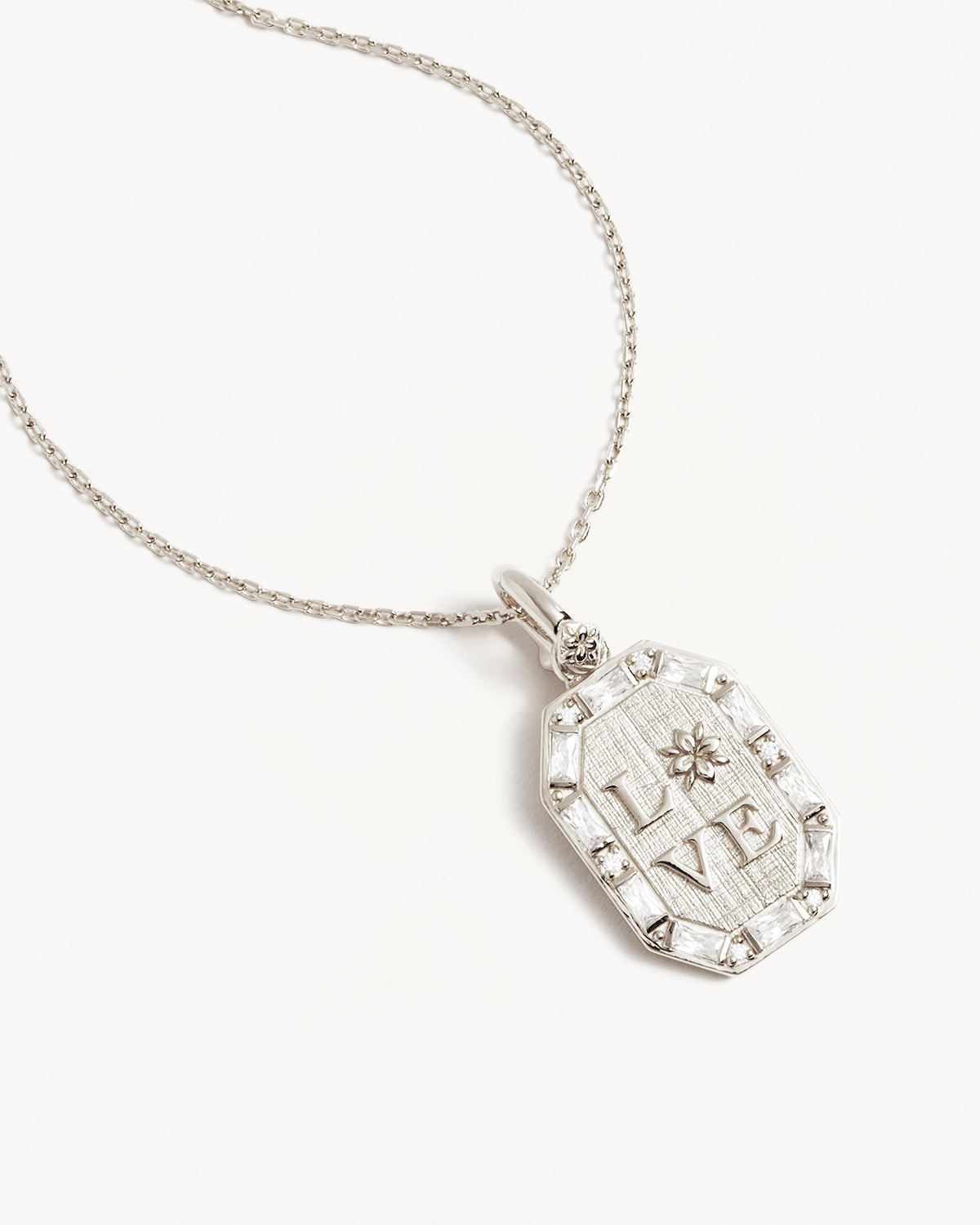 Sterling Silver Love Necklace for Women - Dainty Heart Pendant Jewelry Gift for Her - Perfect for Valentine's Day, Anniversary & Romantic Occasions