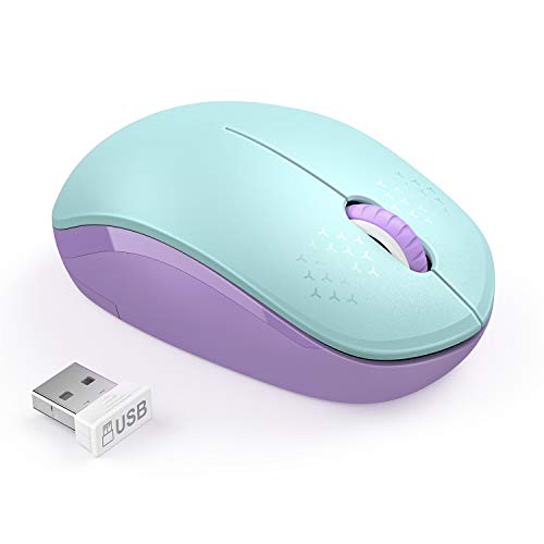 Mint Green and Purple