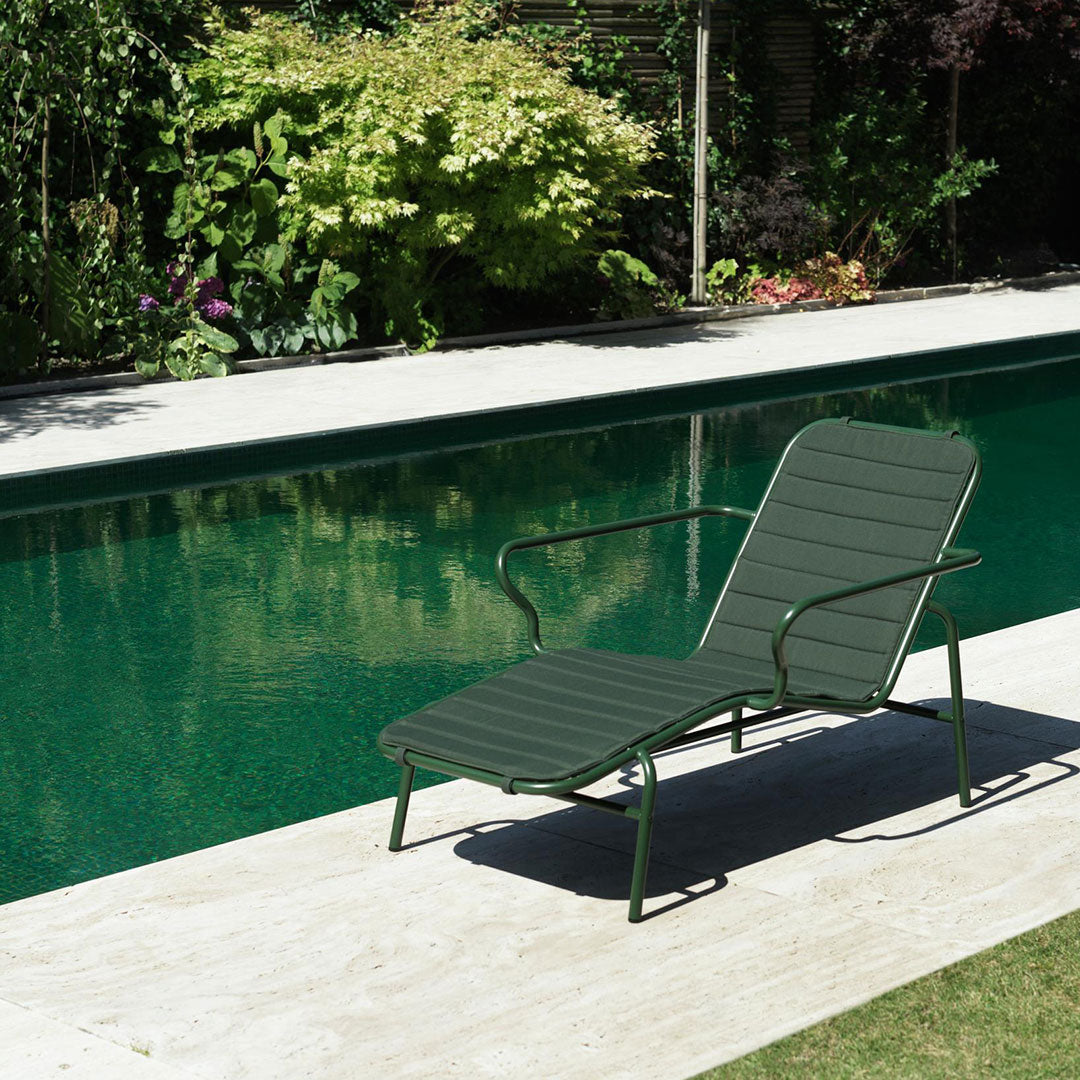 Premium Outdoor Chaise Lounge Chair Cushion - Waterproof & UV Resistant Patio Furniture Cushion for Poolside, Deck, and Backyard Relaxation
