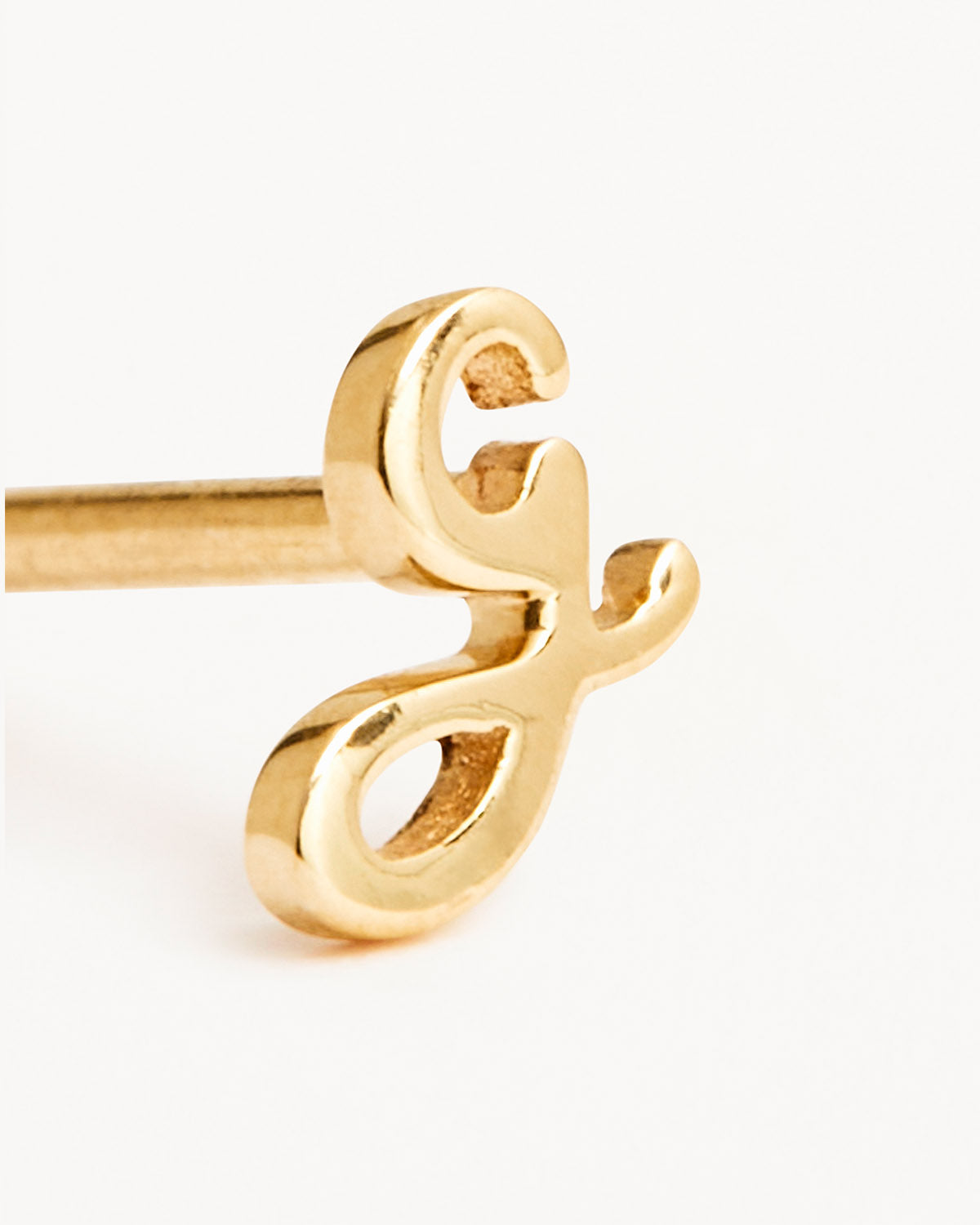 14K Solid Gold Love Letter Earrings - Dainty Romantic Jewelry for Women - Perfect Gift for Anniversary, Valentine's Day & Everyday Wear