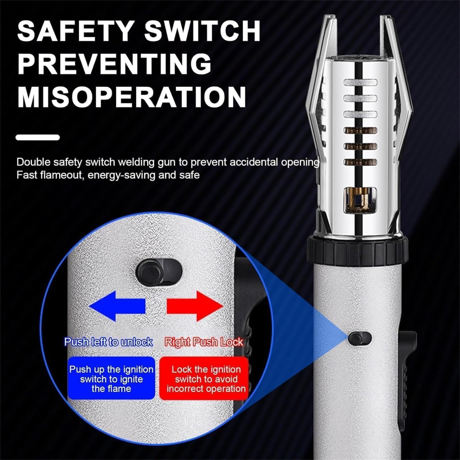 Windproof Camping Lighter - Outdoor Waterproof Straight Flame Lighter for Campfire, Hiking, BBQ & Survival (2 Pack) - Perfect Gift for Men with Gift Box