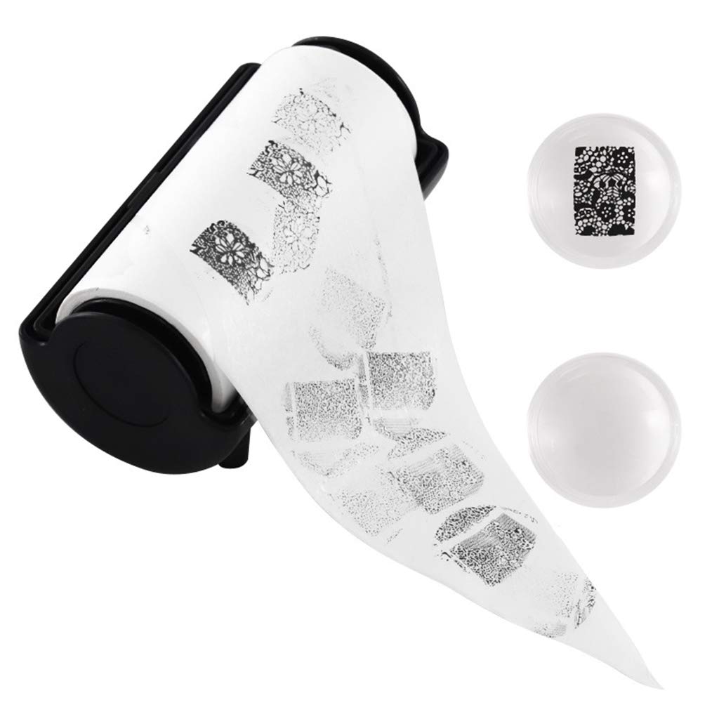 LOSA Nail Stamping Deoiler & Remover - Quick Drying Black Nail Art Tool for Professional Salon & DIY Manicure at Home | Perfect for Gel Polish, Stamping Designs & Nail Art Cleanup