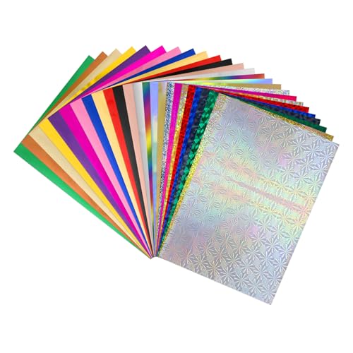 25 Colors, 4 Sheets Per Color