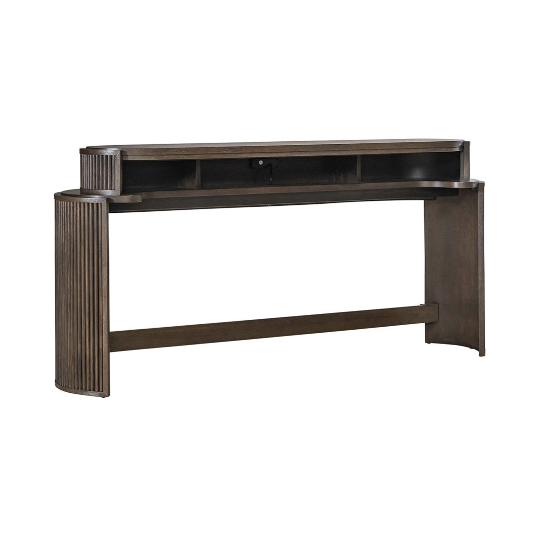 Modern City View Console Table - Elegant Entryway Sofa Table for Hallway, Living Room & Bedroom Decor - Perfect for Small Spaces & Apartment Living