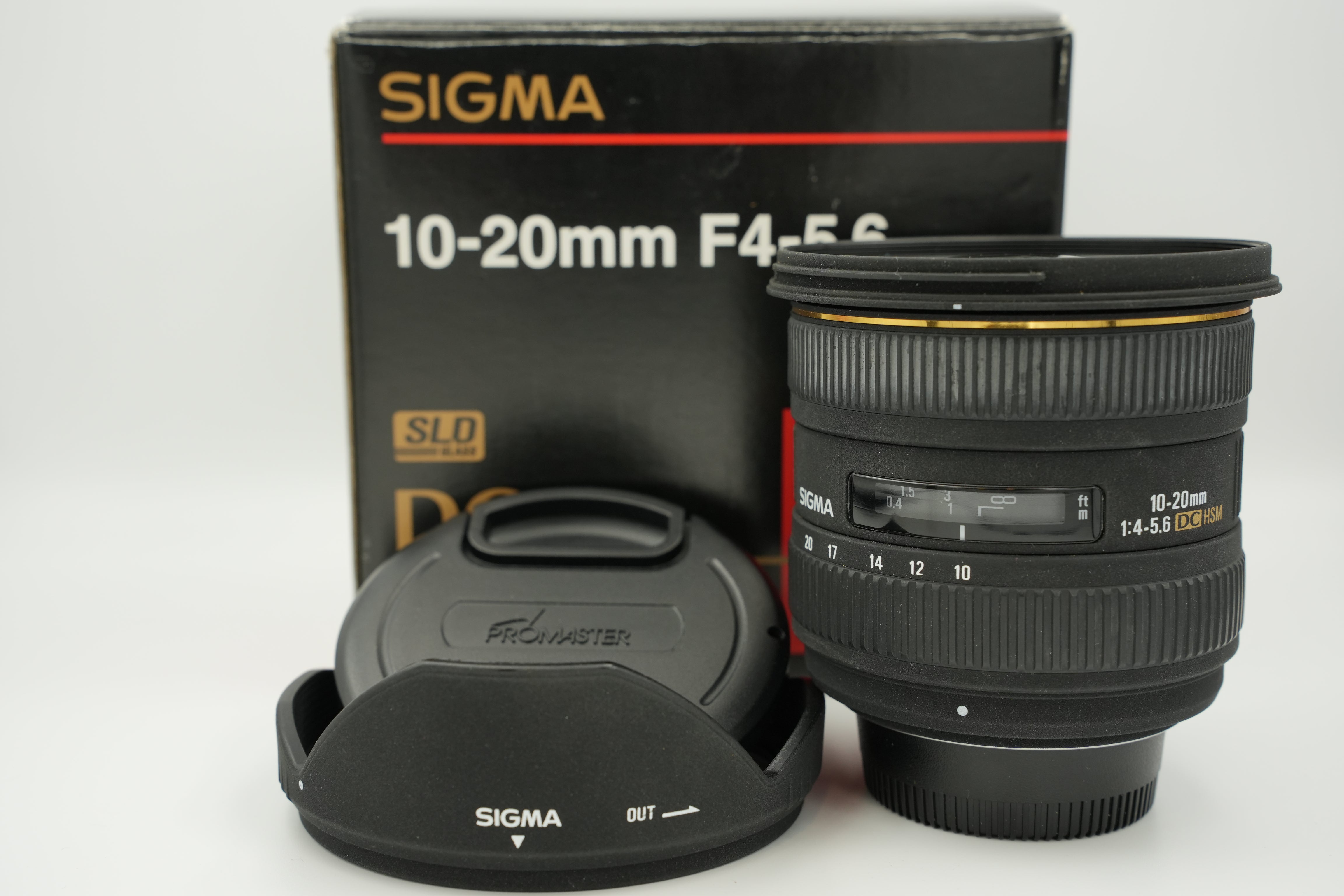 Used Sigma 10-20mm f/4-5.6 EX DC HSM Wide Angle Lens for Nikon F Mount DSLR Cameras - Perfect for Landscape, Architecture & Travel Photography