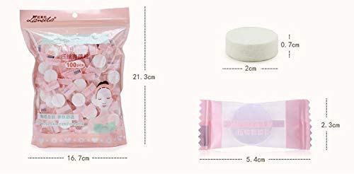 Top Select Compressed Facial Mask Sheets - 50 Pack DIY Spa Skin Care for Hydration & Brightening | At-Home Facial Treatment & Self-Care Routine