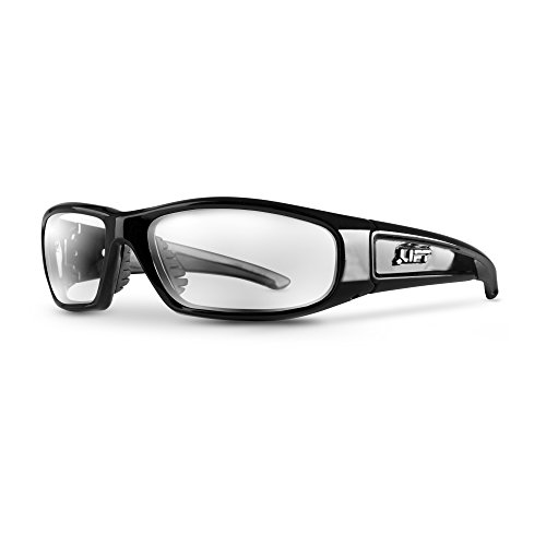 Black Frame/Clear Lens