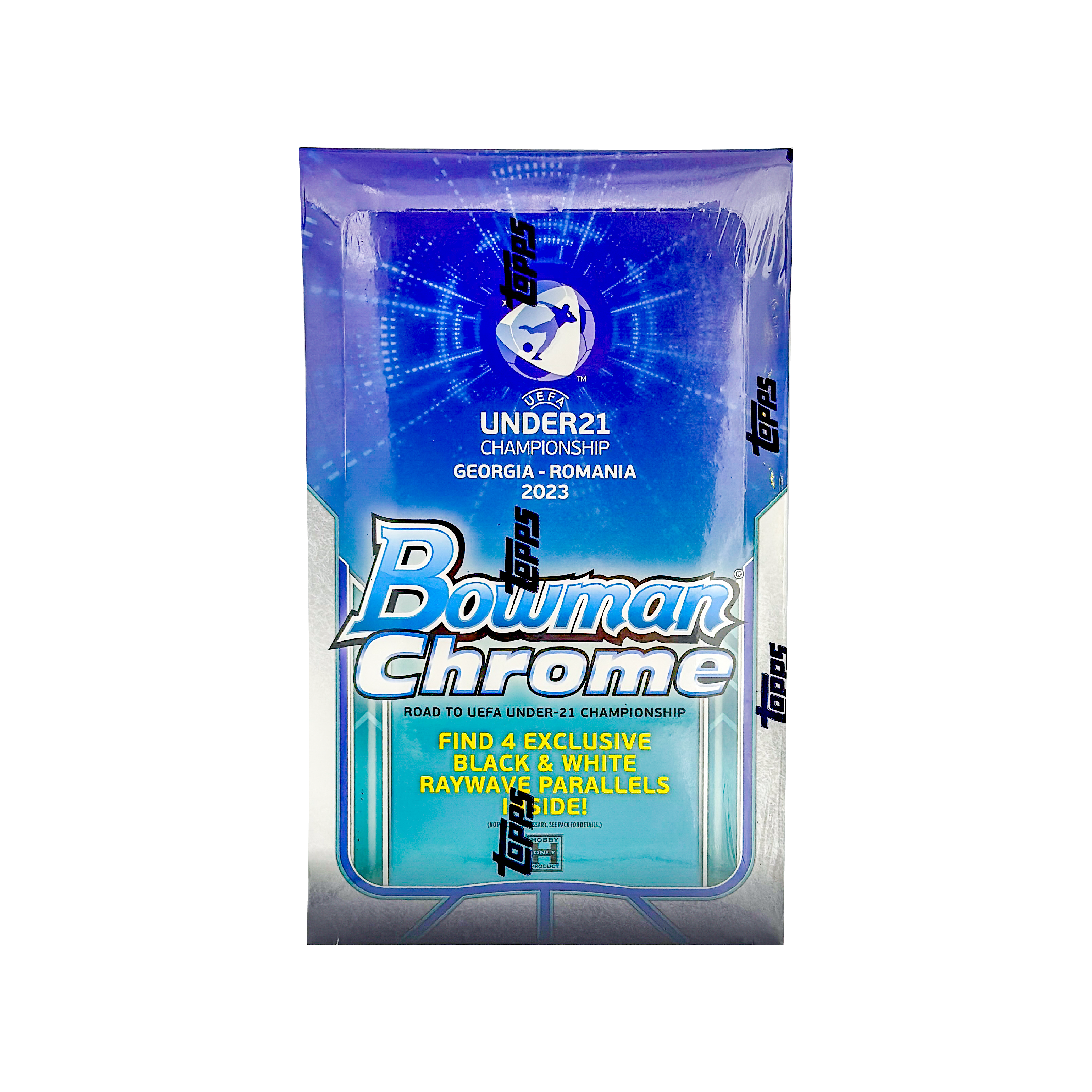 Topps Chrome Bowman UEFA U21 Euros 2022 Soccer Trading Cards Lite Box - Collectible Football Cards for Sports Fans & Card Collectors - Perfect for Gifts, Investments, and Game Day Excitement