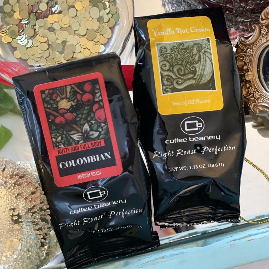 Premium Colombian Specialty Coffee - Medium Roast 1.75oz Sample Bag | Single Origin Arabica Beans | Perfect for Home Brewing, Office & Gifting