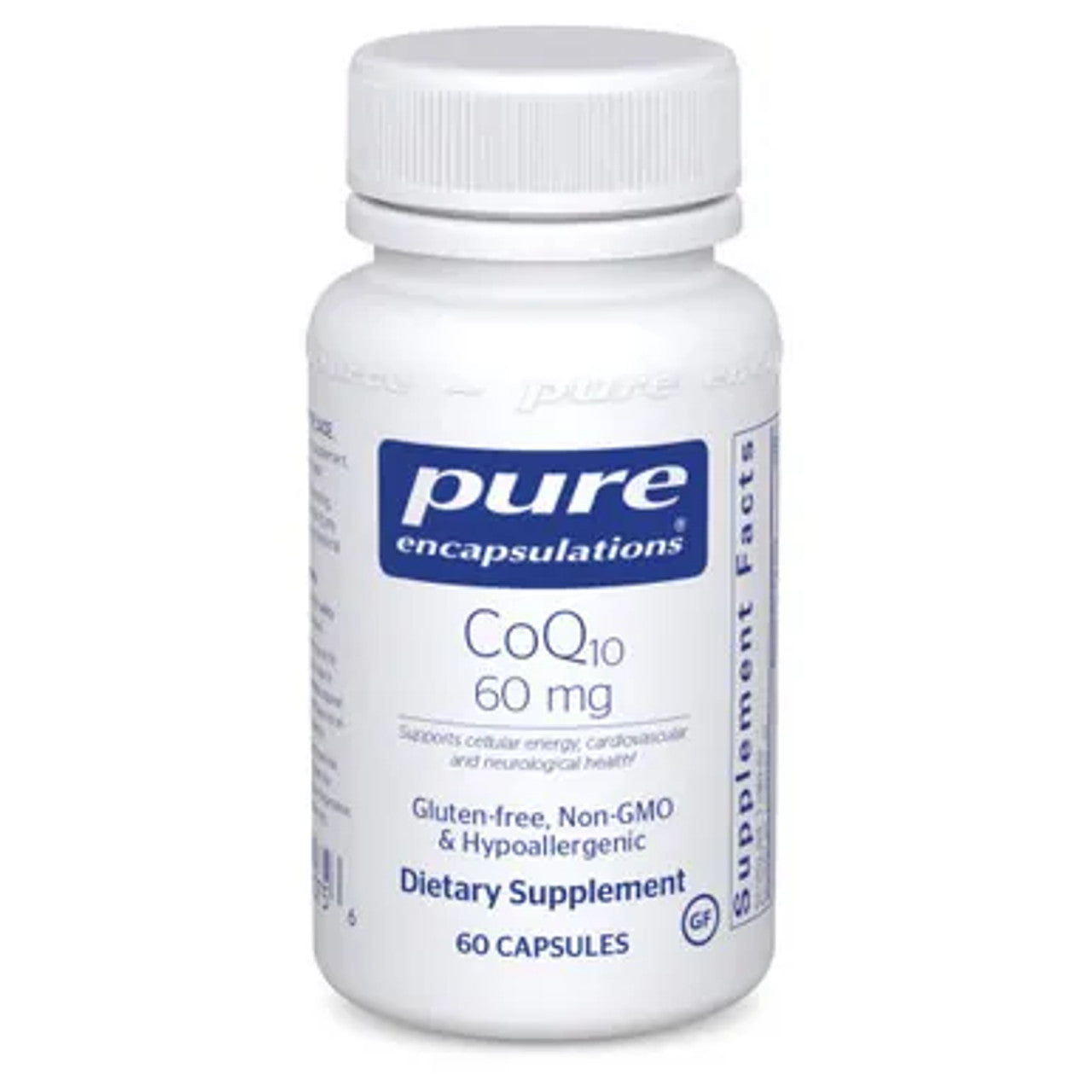 Pure Encapsulations CoQ10 60 mg Softgels | Heart Health & Energy Support Supplement | Supports Cardiovascular Function & Cellular Energy Production | Perfect for Active Adults & Heart Wellness