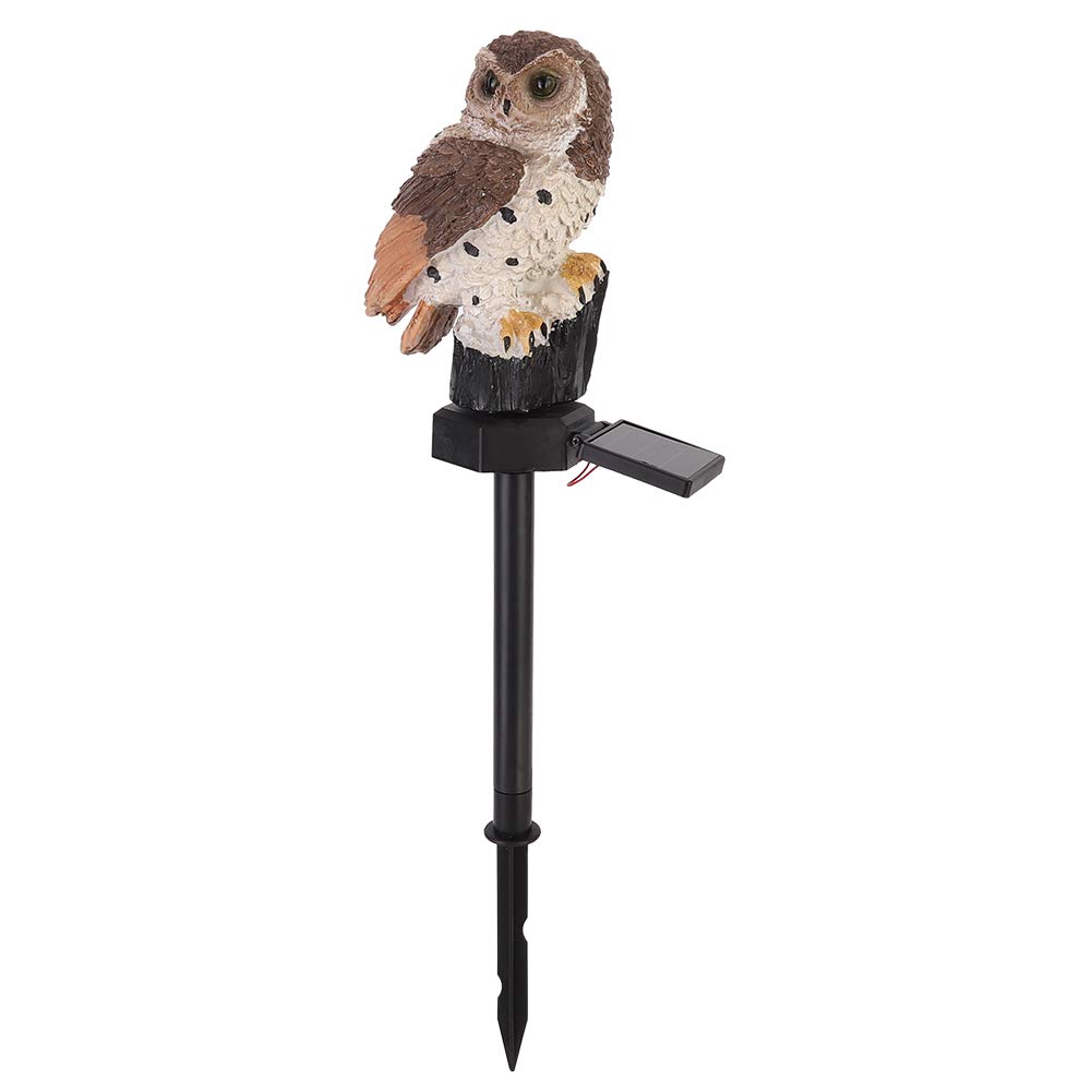 Solar Outdoor Lighting - Waterproof Owl-Shaped Garden Lights for Lawn & Landscape Decoration | Solar-Powered Yard Lighting for Patio, Pathway & Backyard