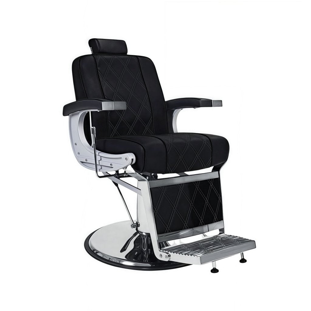Greenlife Ninja Advance Modern Classic Hydraulic Salon Barber Chair - Professional Hair Cutting Styling Chair for Barbershops & Home Use