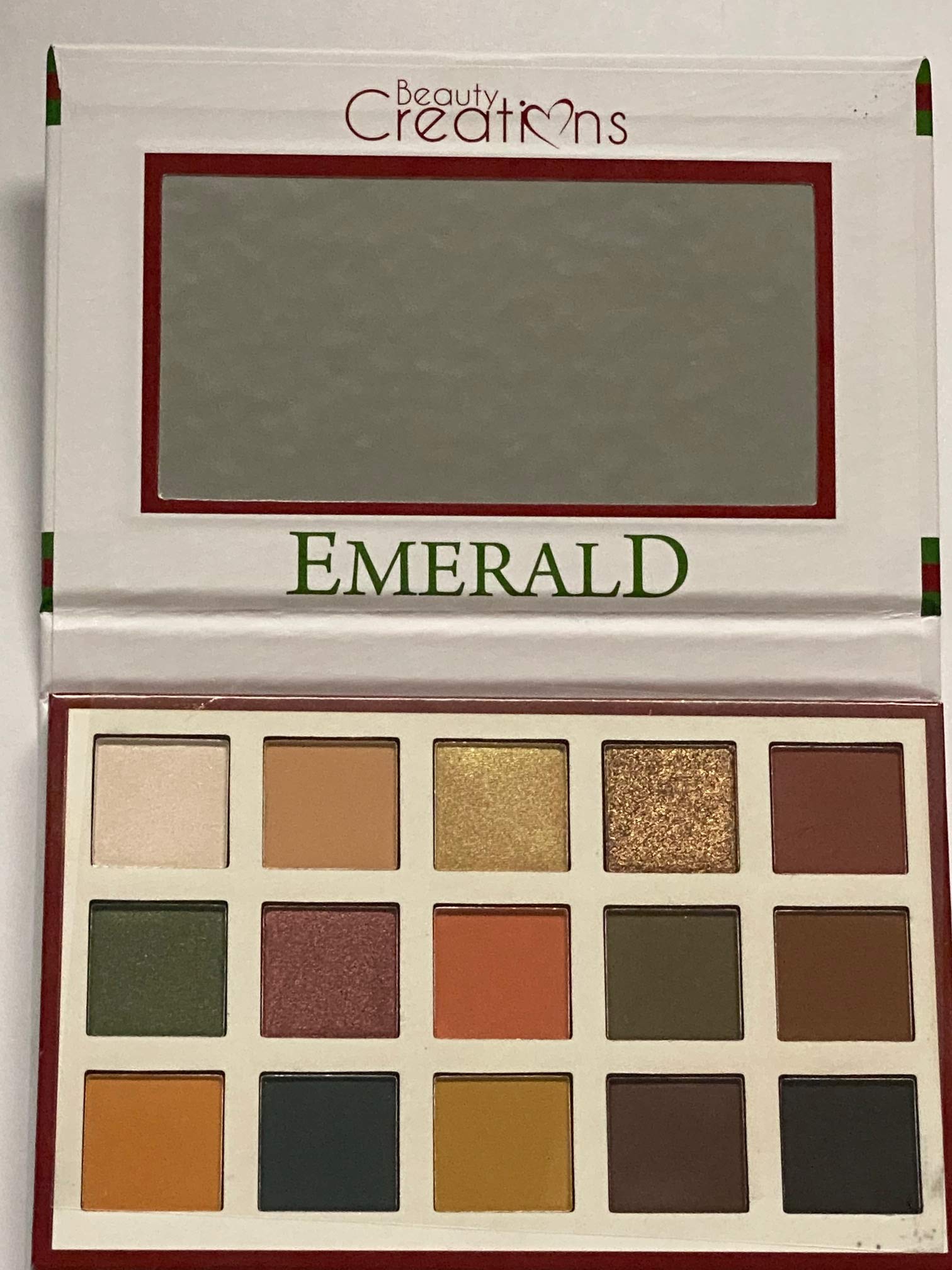 Beauty Creations ESMERALDA II Eyeshadow Palette - 15 Highly Pigmented Matte & Shimmer Eyeshadows for Professional Makeup & Everyday Glam Looks