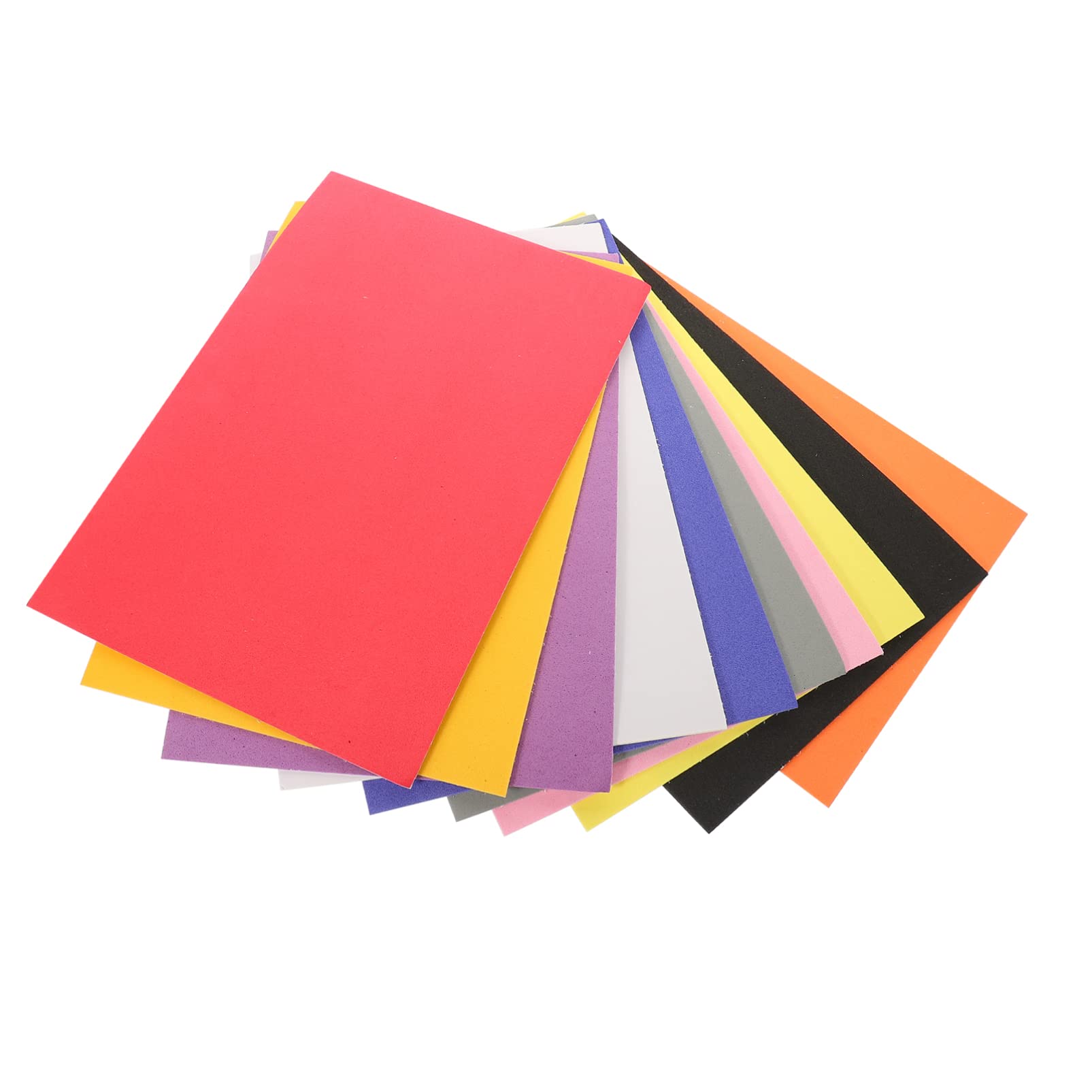 Operitacx 30pcs EVA Foam Sheets for DIY Crafts - Mixed Colors Sponge Paper for Scrapbooking, Classroom Projects, and Arts & Crafts - Perfect for Kids' Activities, Home Decor, and School Supplies