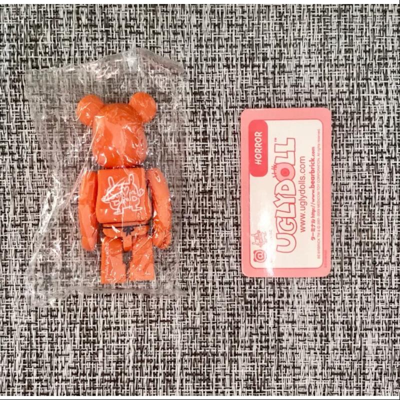 Bearbrick Series 19 HORROR UGLYDOLL WAGE 100% Collectible Figure - Limited Edition Vinyl Art Toy for Horror Fans & Collectors | Perfect for Display, Gifts, and Anime Decor