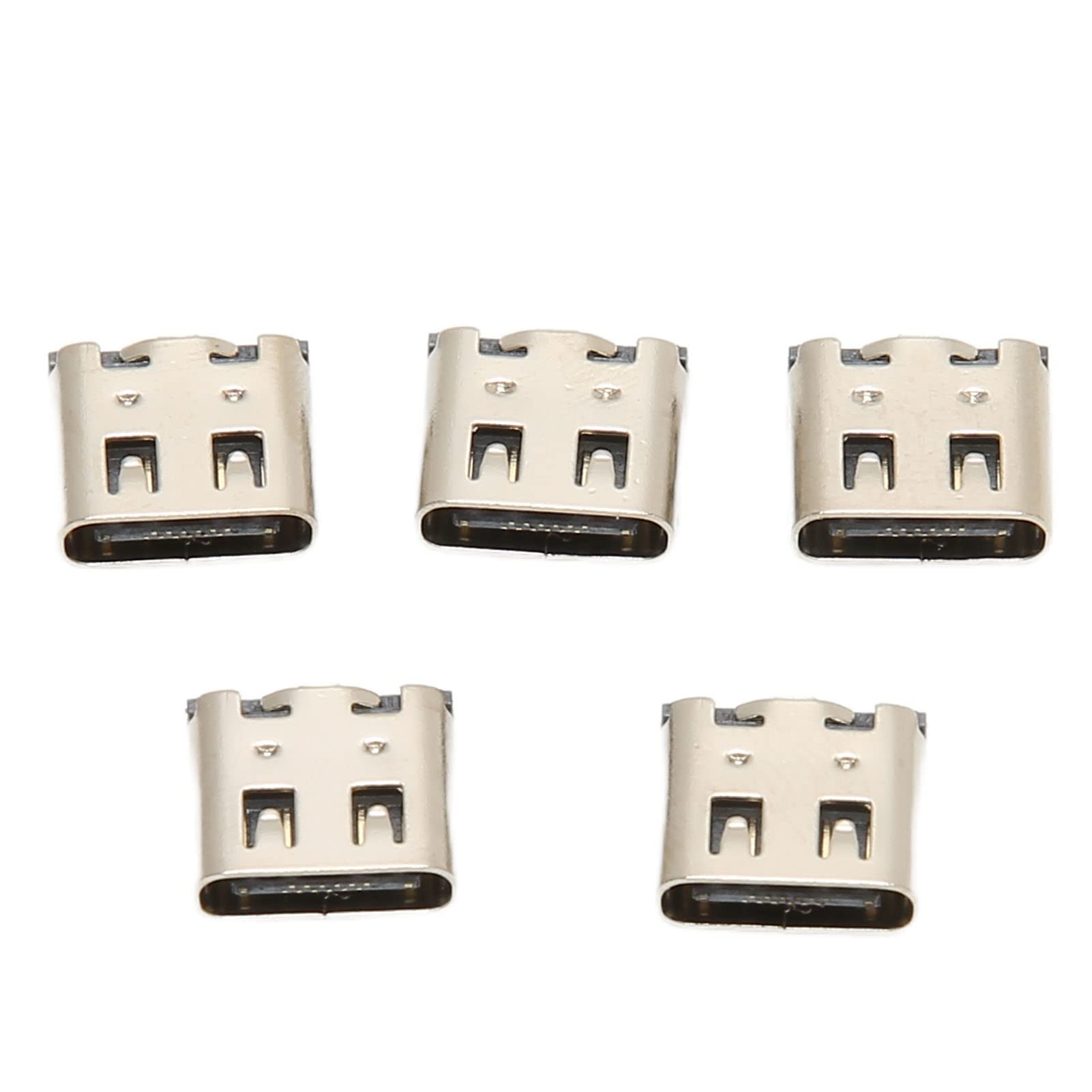 5Pcs Yoidesu USB Type C Replacement Port - Charging Connector for PS5 Gamepad, Compatible with Power Charging & Data Transfer - Perfect for Gaming & Repair Scenarios