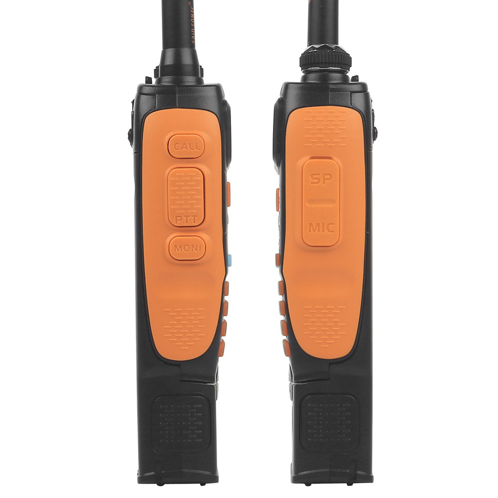 Baofeng GT-3 Mark II Dual Band Two-Way Radio - 5W High Power, 3800mAh Long Battery Life, Upgraded Antenna & Built-in Flashlight - Ideal for Outdoor Adventures, Emergency Communication, and Security Work