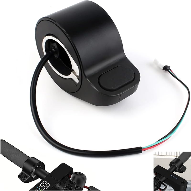 1 Pc Electric Scooter Thumb Throttle - Plastic Accelerator Replacement for Xiaomi M365 (65x45x28mm) | Compatible with E-Scooters, Commuting & Urban Travel Accessories
