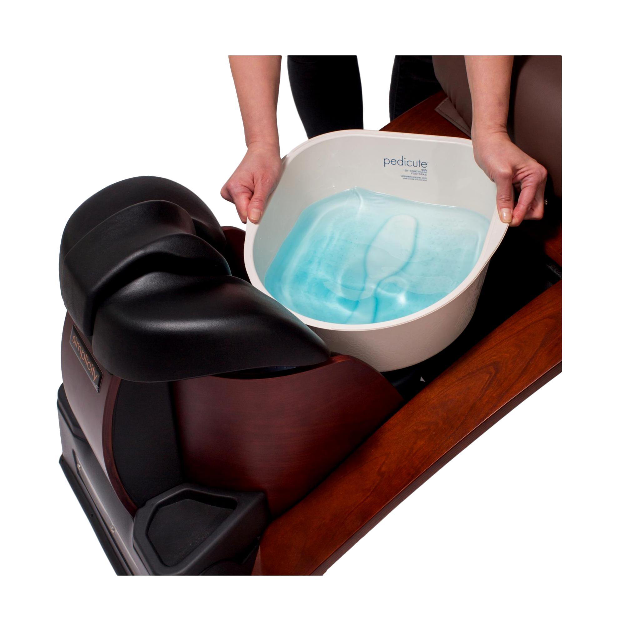 Continuum Simplicity LE Pedicure Spa - Professional Foot Care System for Home & Salon Use - Perfect for Relaxation & Nail Care