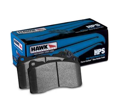 Hawk HPS Performance Brake Pads Front & Rear Set - Compatible with 1995 Volkswagen Golf GTI VR6 2.8L - High Performance Street & Track Use for Enhanced Stopping Power