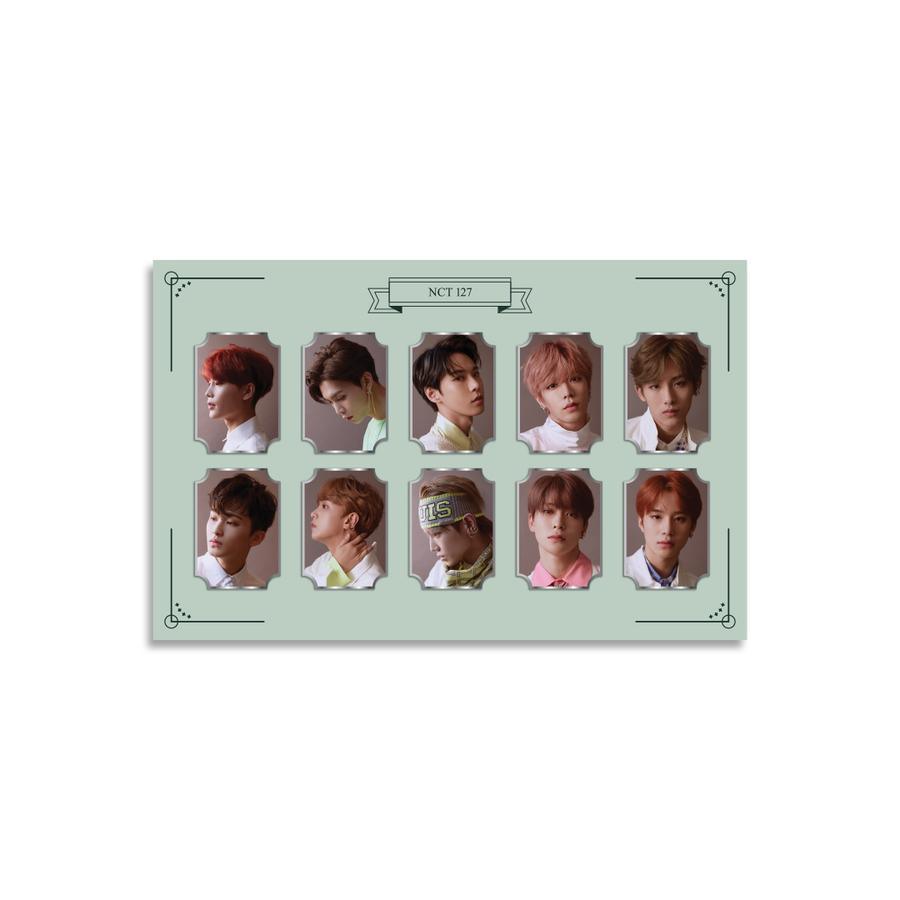 NCT 127 Official Photo Metal Badge Set - Kpop Merchandise for Fans, Collectors & Gift Giving - Perfect for Backpacks, Jackets & Fan Collections