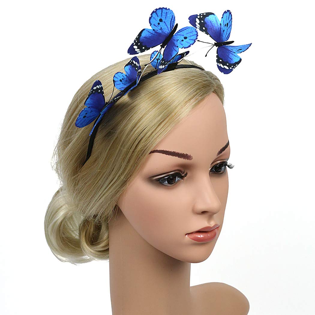 Aniwon Elegant Butterfly Headband for Women & Girls - Fashion Hair Accessories for Parties, Weddings, and Special Events - Perfect for Costumes, Photo Shoots, and Celebrations