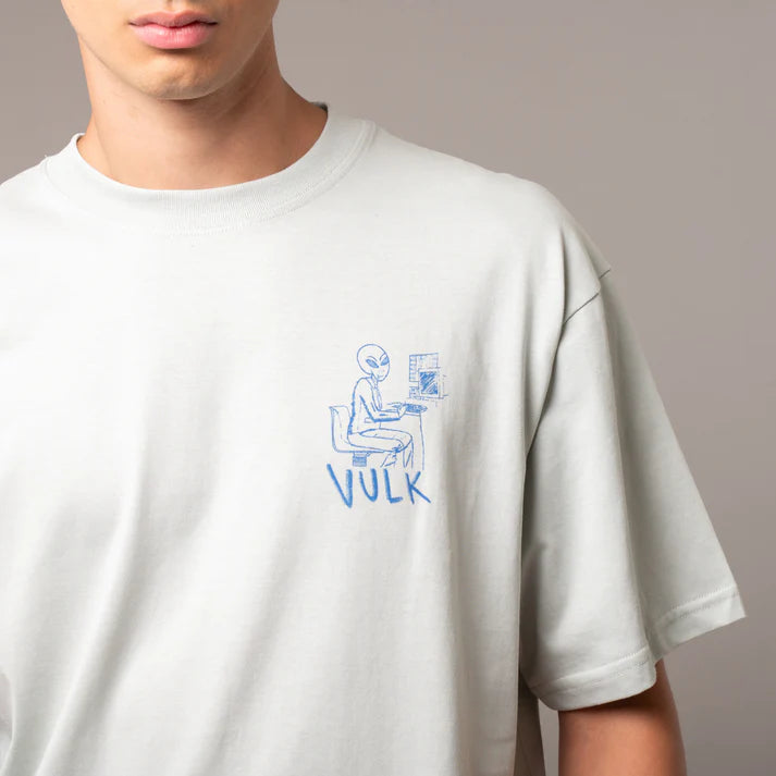 Vulk Back In Bu Grey T-Shirt for Men - Comfortable & Stylish Casual Wear for Gym, Workout, and Everyday Use
