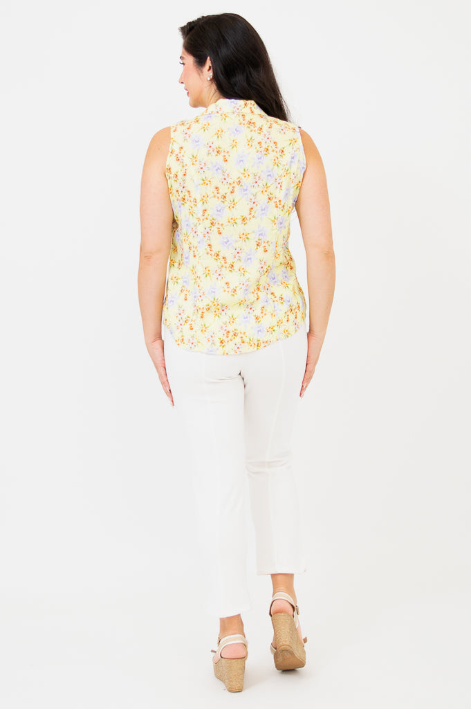 Lexa Tank Top - Soft & Breathable Linen Bamboo Blend - Perfect for Yoga, Workouts & Casual Wear