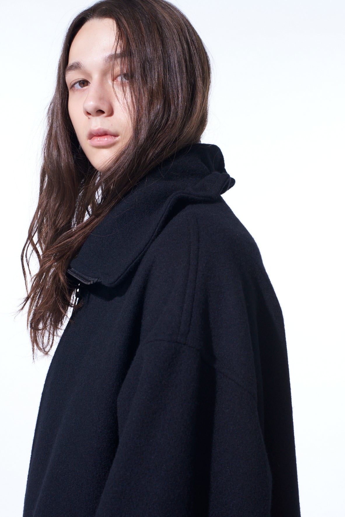 Double Weave Melton Oversized Long Truck Top - Stylish & Comfortable Winter Wear for Men & Women | Perfect for Casual Outfits, Layering & Cold Weather Fashion