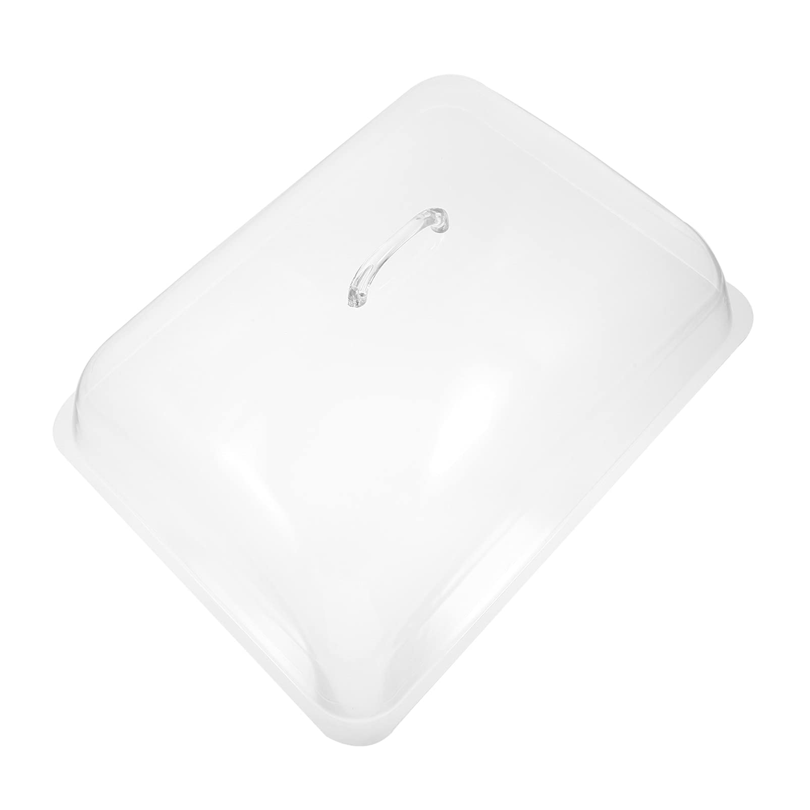 Rectangular Cake Dome Cover - Transparent Food Dish Cover & Fly Screen Protector for Desserts, Candy, Cake, Fruit - Perfect for Parties, Picnics, and Kitchen Display