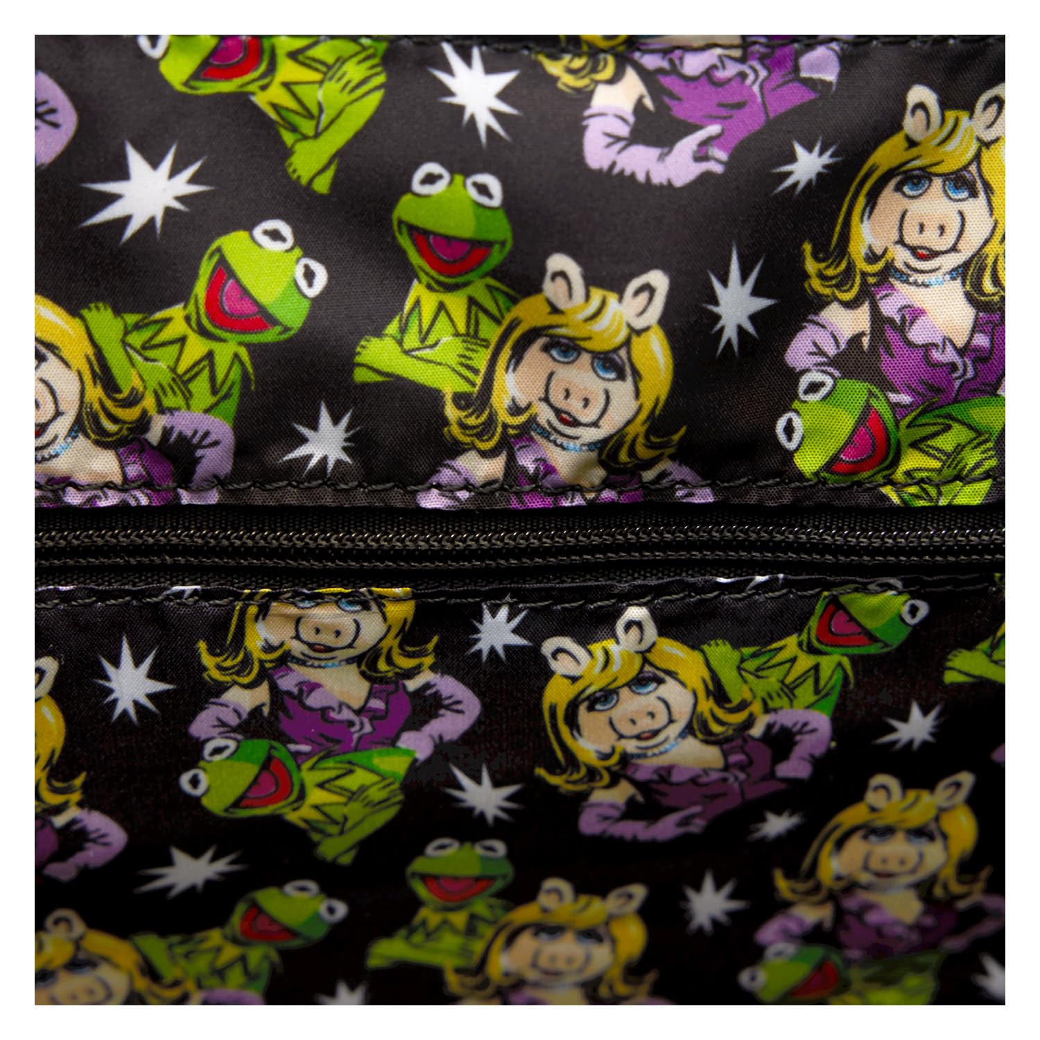 Disney The Muppets Kermit The Frog Mini Backpack by Loungefly - Cute Small Crossbody Bag for Women, Girls, Disney Fans - Perfect for Theme Parks, Travel, School & Everyday Use