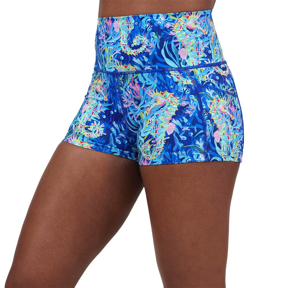 Men's Casual Shorts - Ocean Blue Quick-Dry Comfortable Athletic Shorts for Running, Gym, and Outdoor Activities
