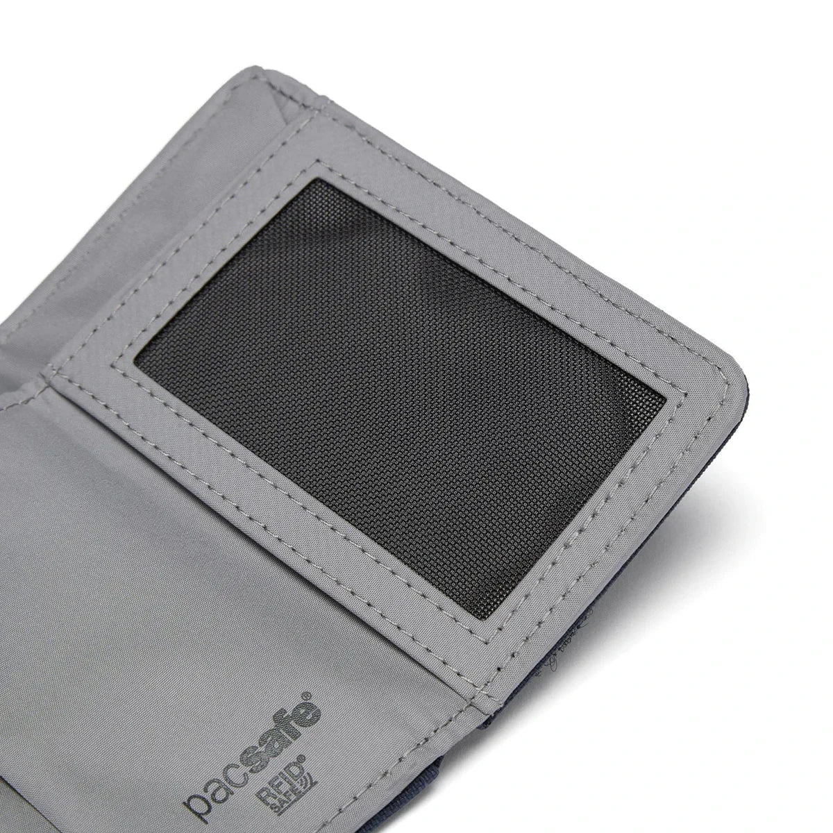 Pacsafe RFIDsafe™ RFID Blocking Trifold Wallet - Secure Travel & Everyday Use for Credit Cards, Passport & Cash - Anti-Theft Slim Wallet for Men & Women
