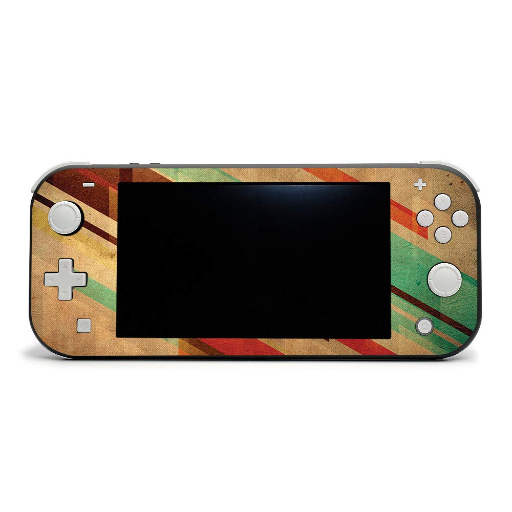 MightySkins Protective Vinyl Decal Wrap Cover for Nintendo Switch Lite - Abstract Wood Design | Durable, Customizable Skin | Easy to Apply & Remove | Made in USA | Perfect for Gaming, Travel & Personalization
