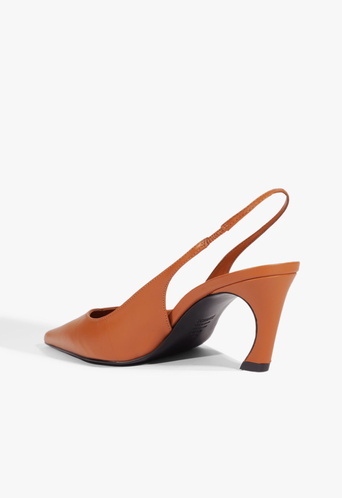 Lexi Mid Heel Sculptural Brown Pump Shoes for Women - Elegant & Comfortable Dress Shoes for Work, Party & Special Occasions