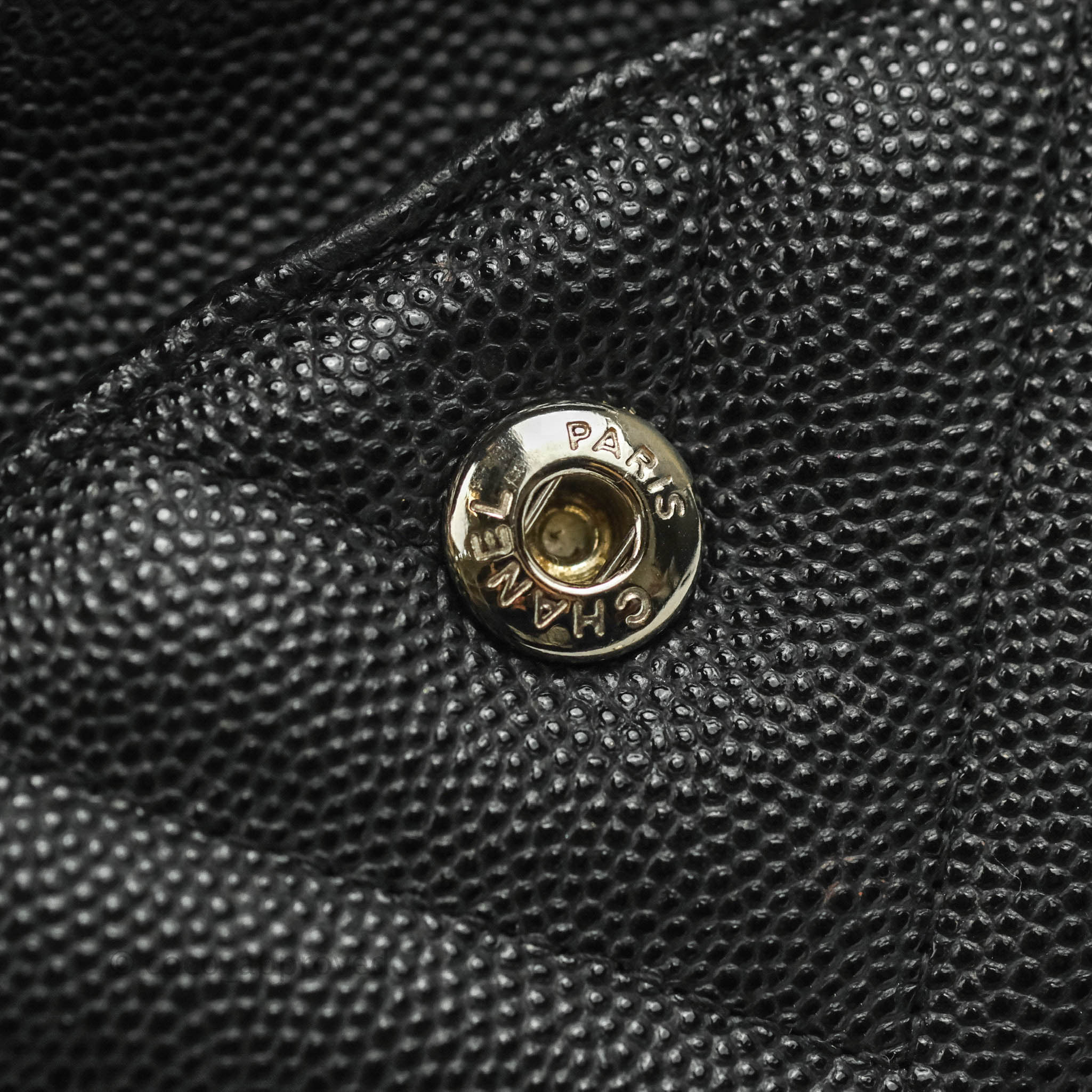 Chanel Classic M/L Medium Chevron Double Flap Bag in Black Caviar Leather with Silver Hardware - Perfect for Work, Evening Events & Luxury Fashion Accessories