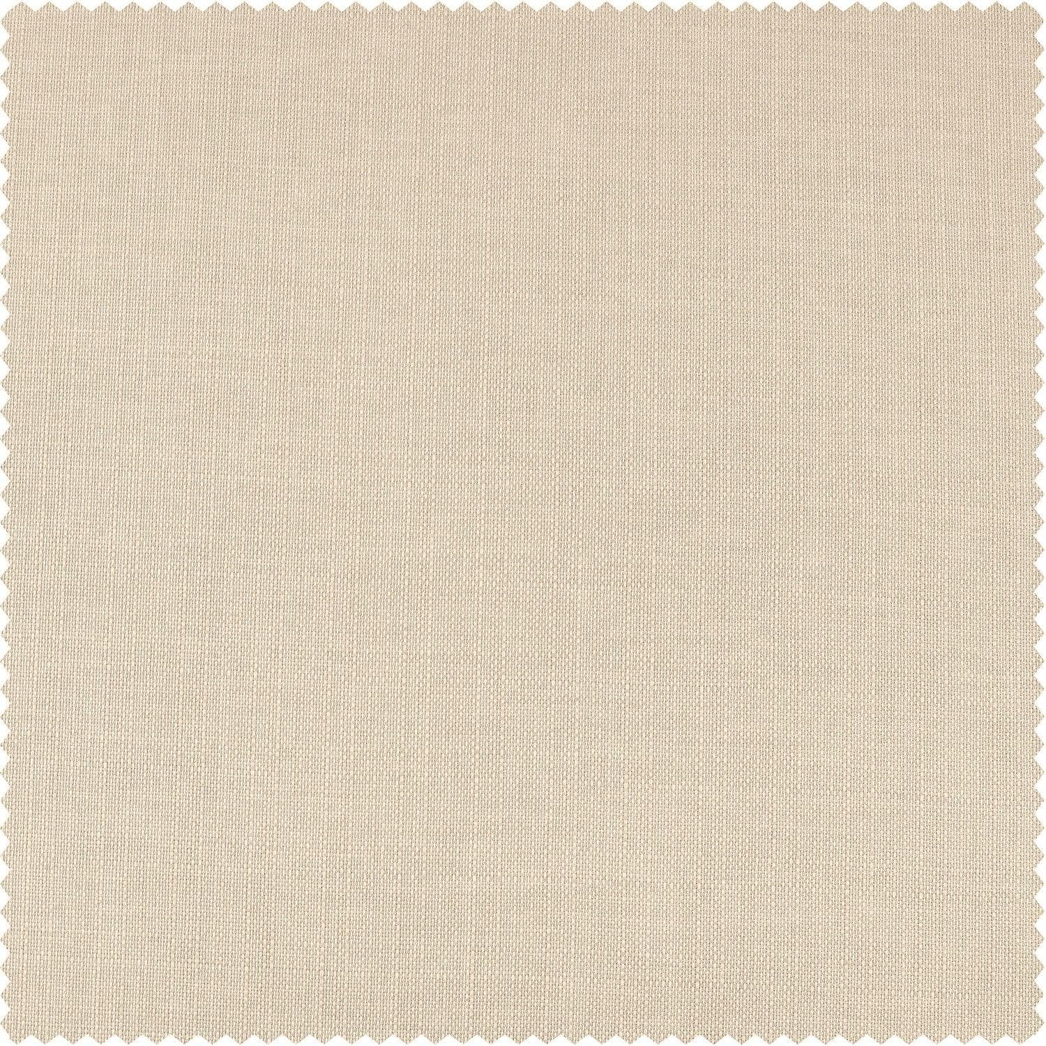 Premium Italian Faux Linen Fabric Swatches - Parchment Cream Color - Perfect for Upholstery, Drapery & DIY Home Decor Projects