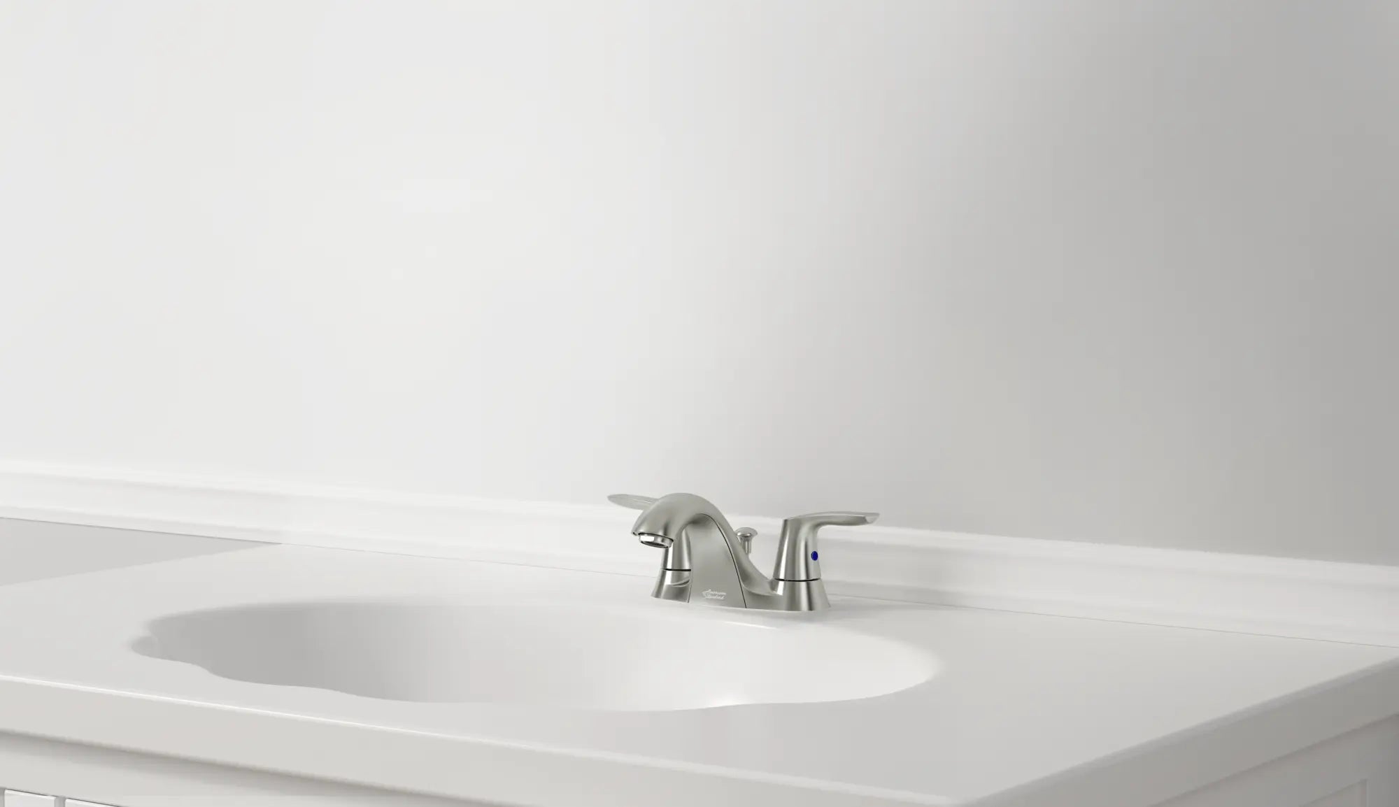 Bedminster® 4 Inch Centerset 2 Handle Bathroom Faucet - 1.2 GPM/4.5 LPM Water-Saving Design with Lever Handles - Perfect for Vanities, Guest Bathrooms & Powder Rooms