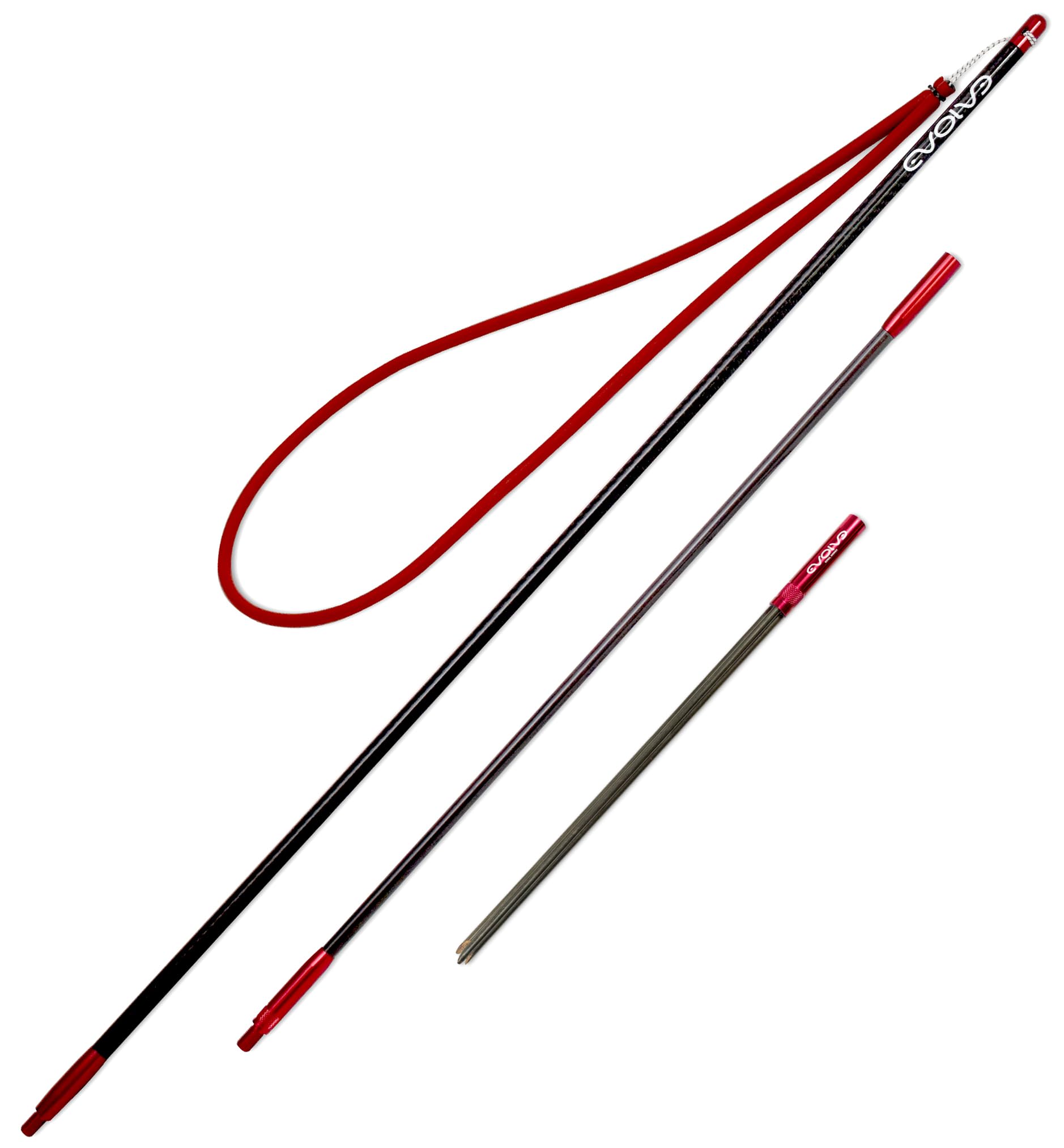 **Evolve Carbon Fiber Travel Pole Spear for Spearfishing, Freediving & Scuba Diving – Lightweight & Durable for Underwater Hunting & Fishing Adventures**