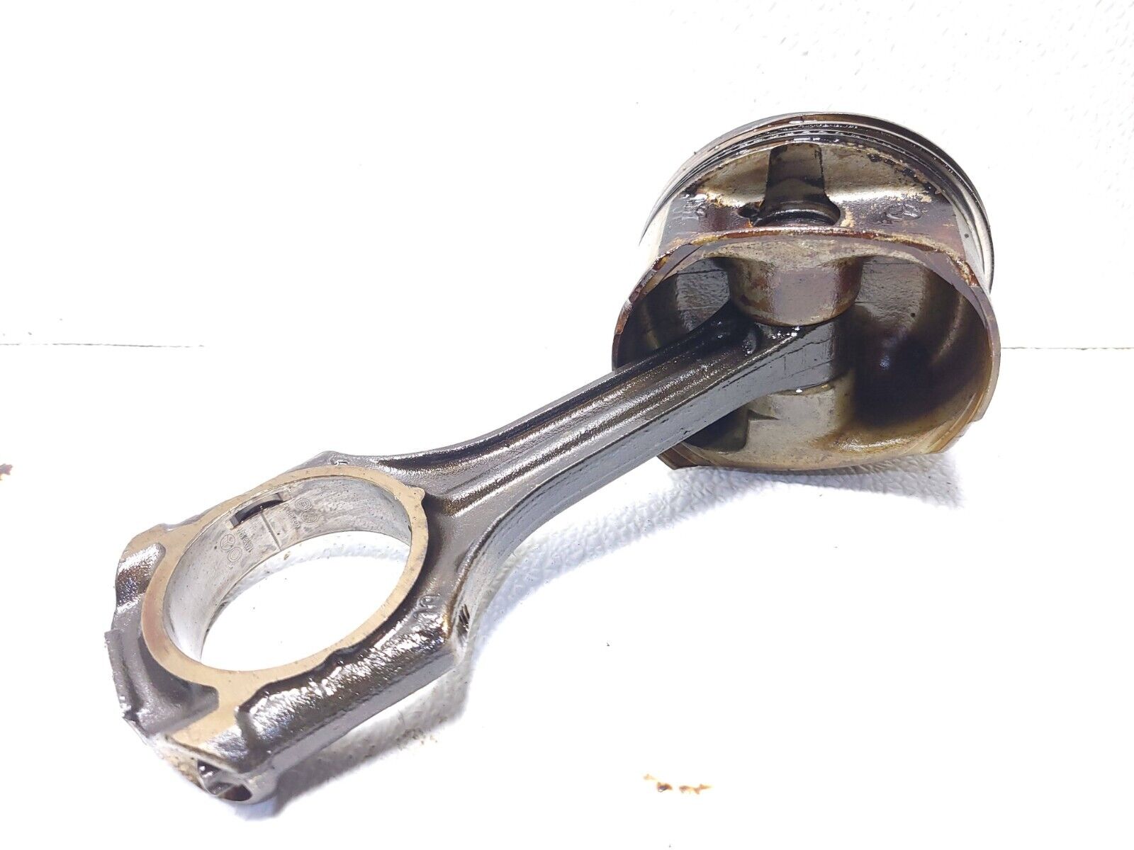 Mercedes ML500 Piston with Connecting Rod Set (8pcs) - Standard Size OEM 113 - Compatible with 2006-2011 ML500 Models - Perfect for Engine Rebuild & Performance Upgrade