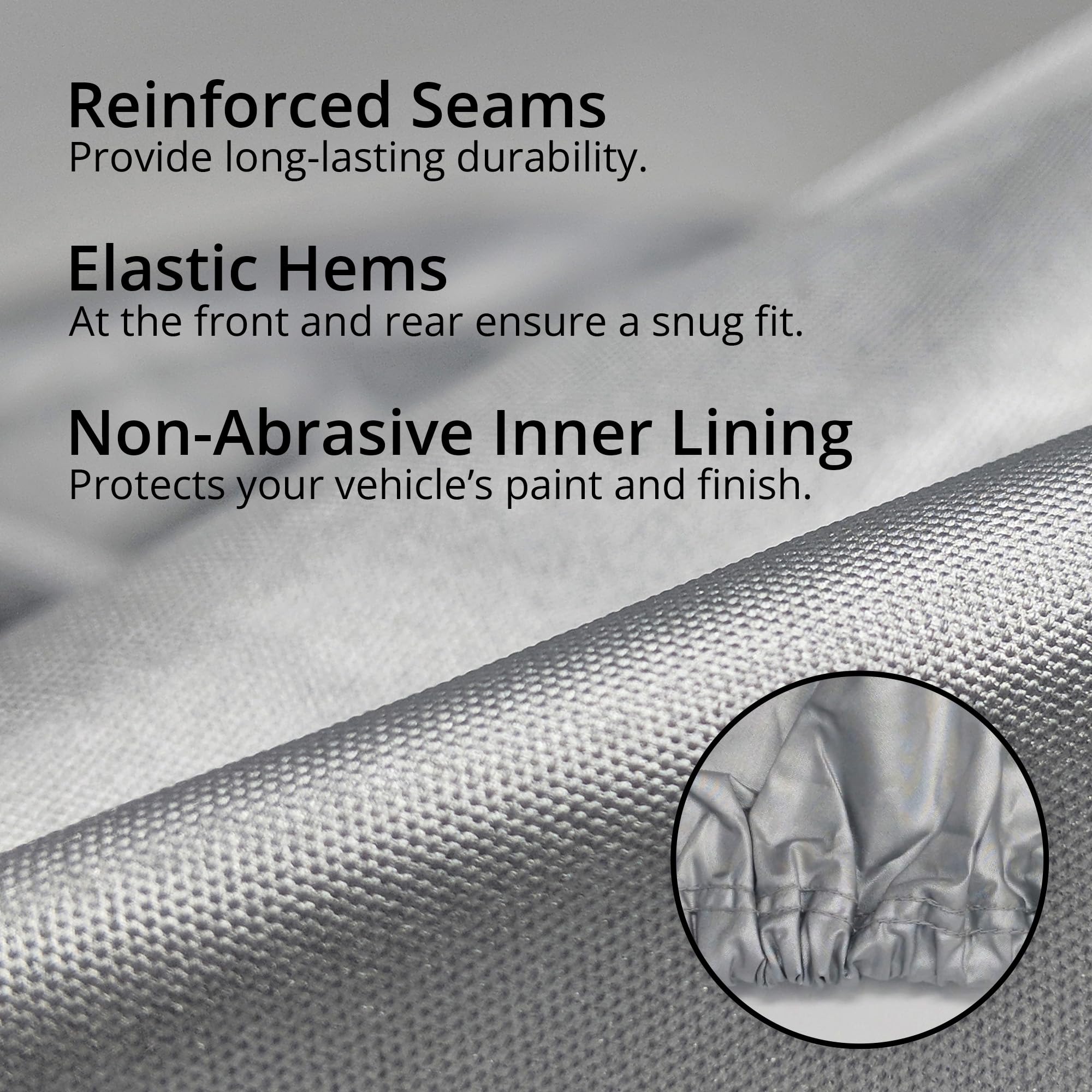 2021 Mazda Miata MX-5 RF Weatherproof Car Cover with Theft-Proof Cable Lock - Durable Outdoor Protection Better Than Waterproof - Ideal for All-Season Use & Long-Term Parking