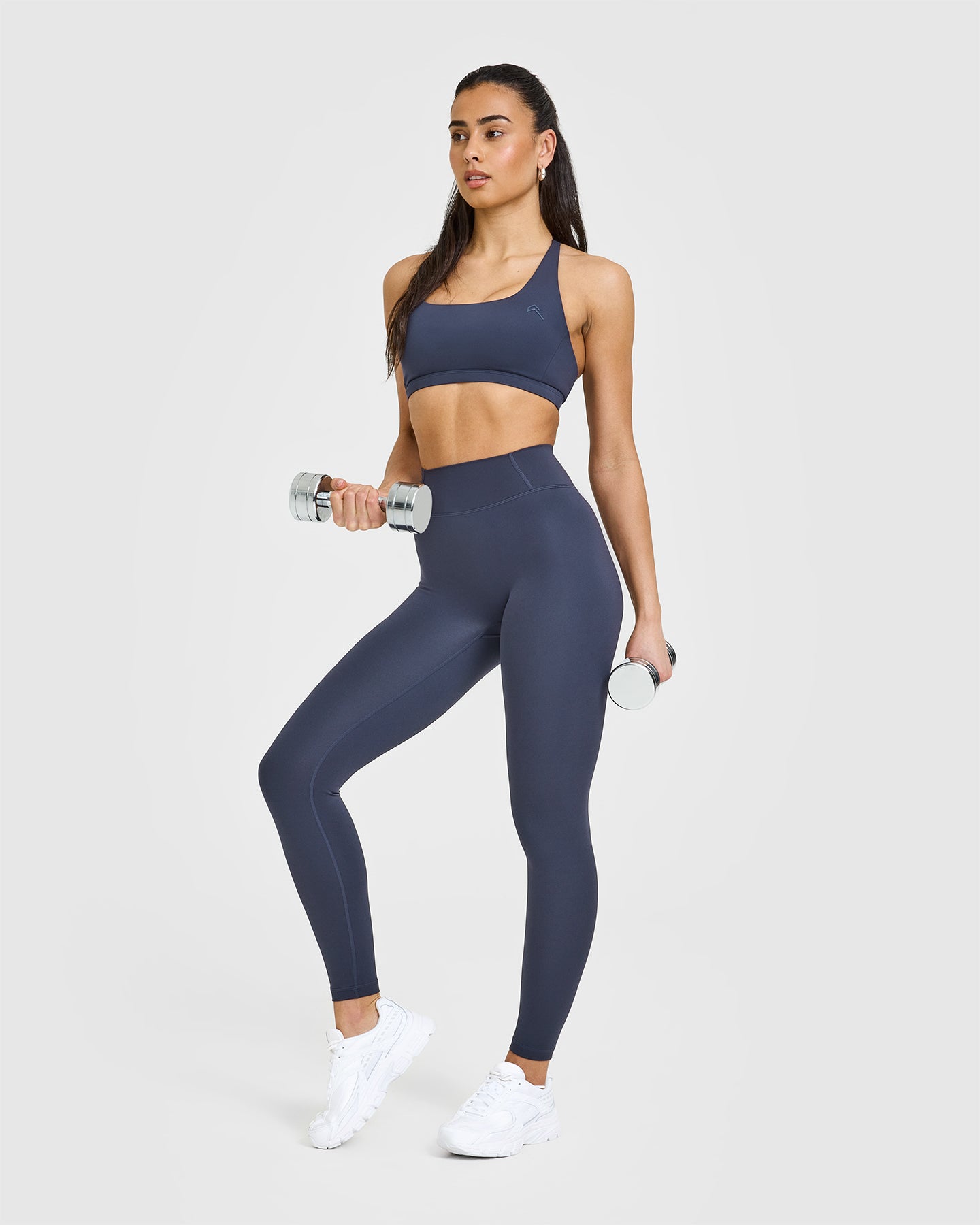 Timeless High Waisted Leggings for Women | True Blue | Yoga, Workout & Everyday Comfort