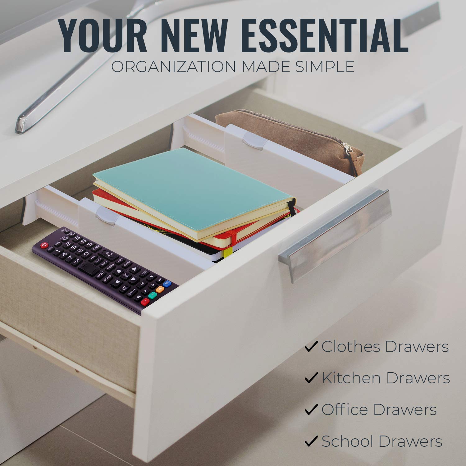 Adjustable Drawer Organizers 4