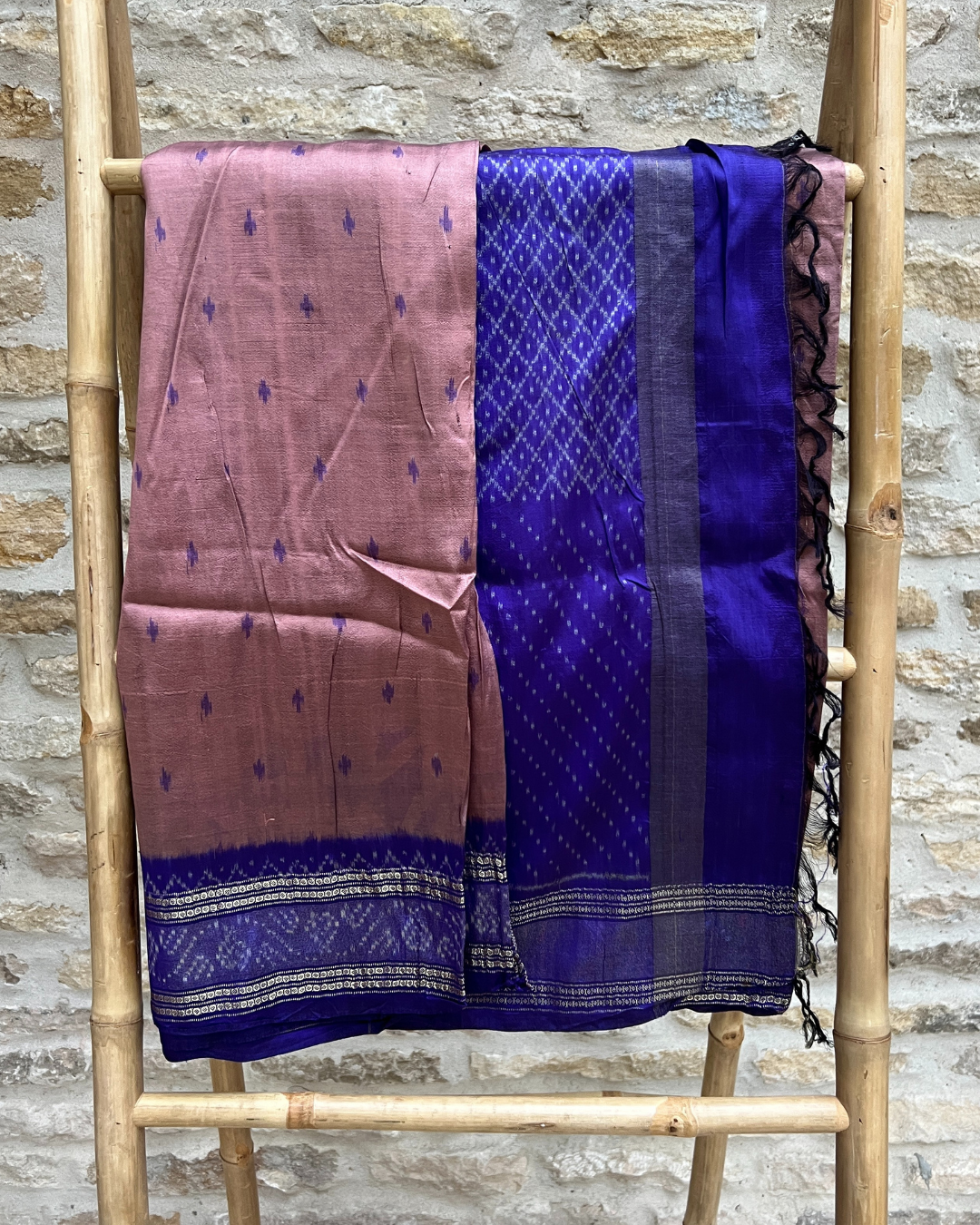 Vintage Silk Sari Scarf - Handmade Indian Traditional Saree for Women - Perfect for Weddings, Parties & Cultural Events